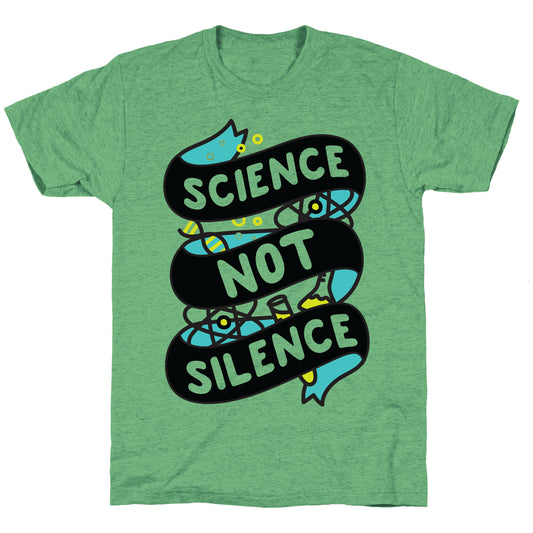 Science Not Silence Unisex Triblend Tee