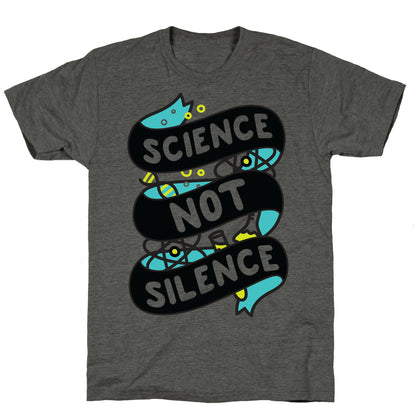 Science Not Silence Unisex Triblend Tee