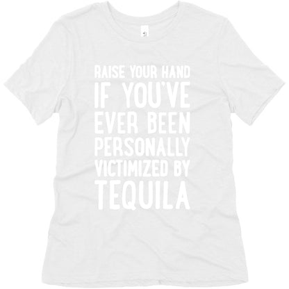 Personally Victimized By Tequila Women's Triblend Tee
