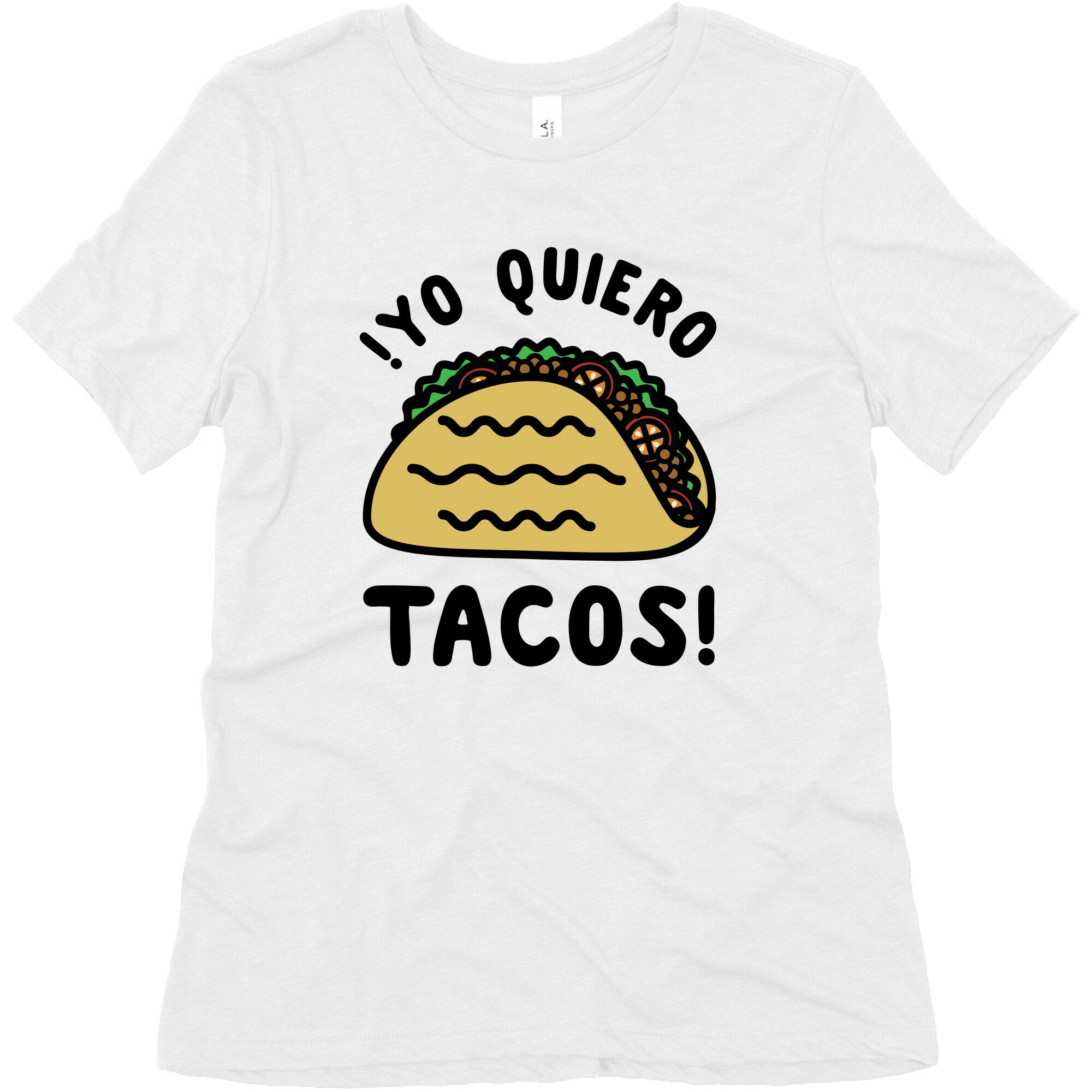Yo Quiro Tacos Women's Triblend Tee