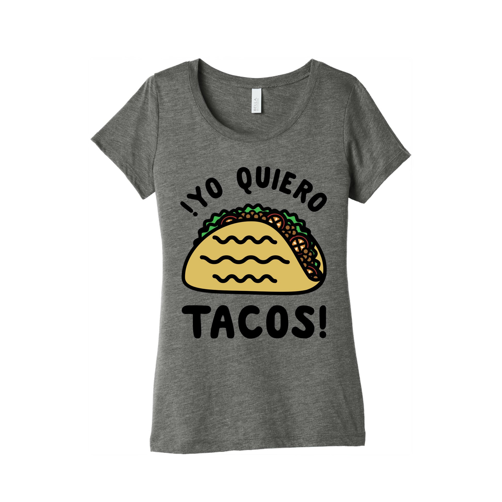 Yo Quiro Tacos Women's Triblend Tee