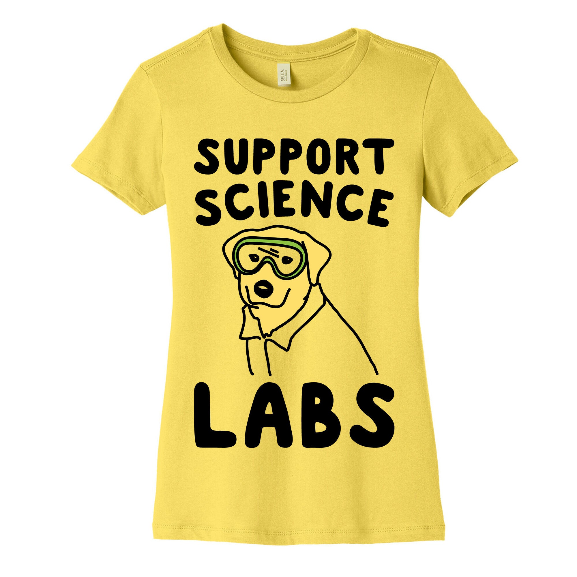 Support Science Labs Women's Cotton Tee