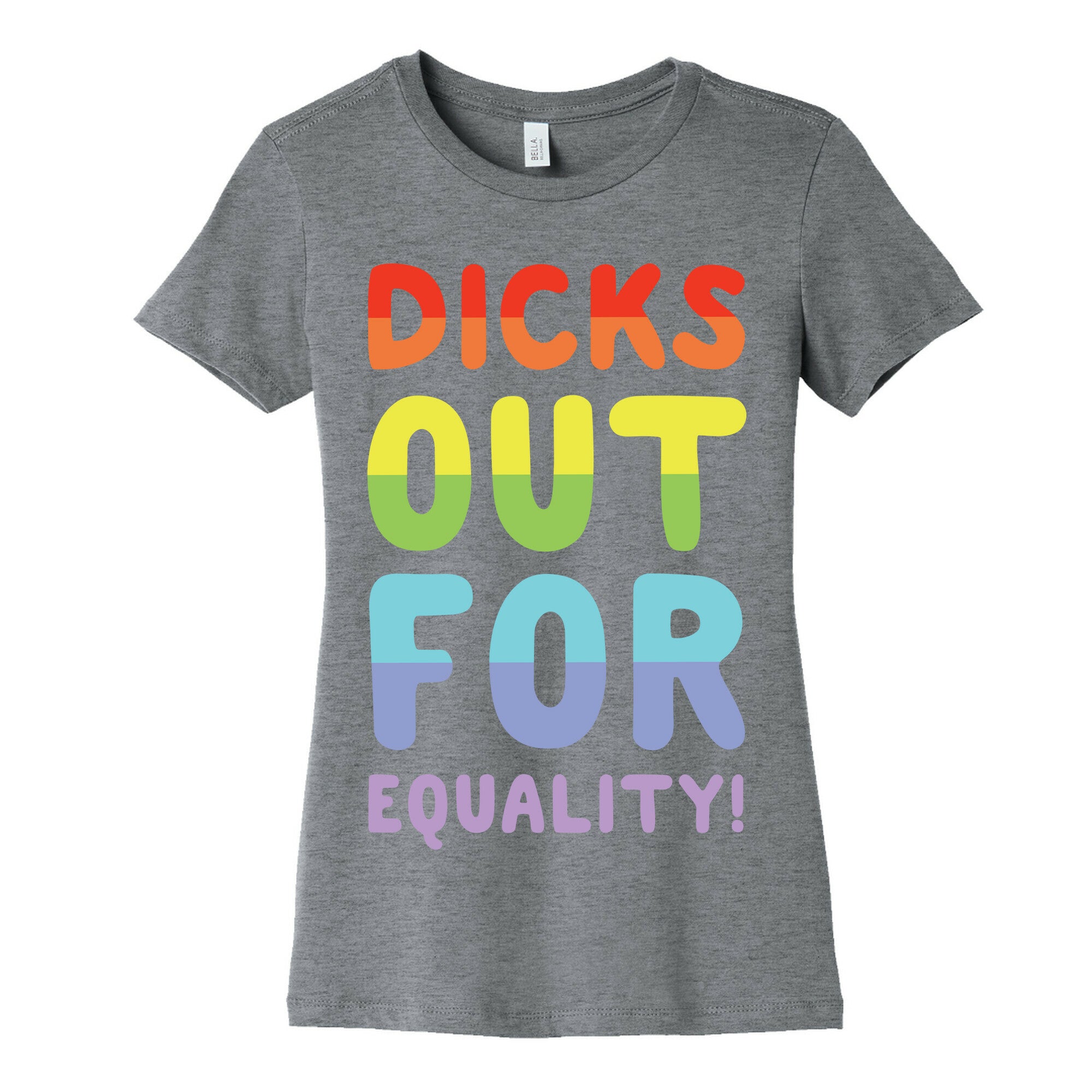 Dicks Out For Equality Women's Cotton Tee
