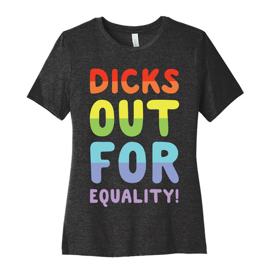 Dicks Out For Equality Women's Cotton Tee