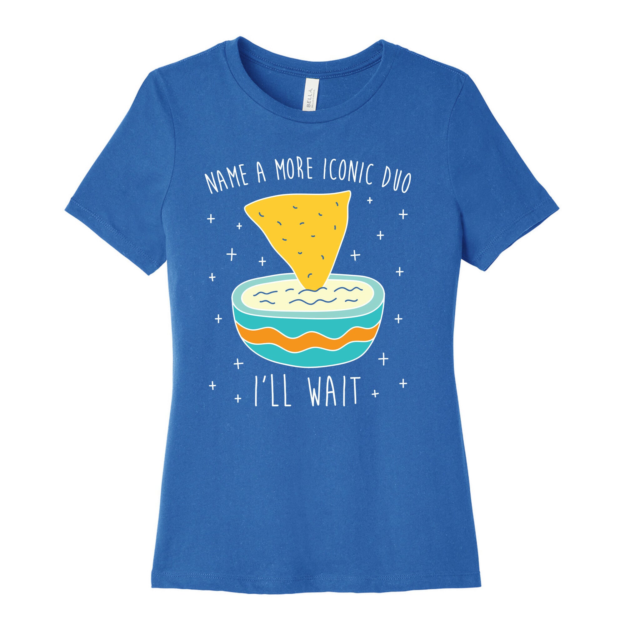 Name A More Iconic Duo Chips And Queso Women's Cotton Tee