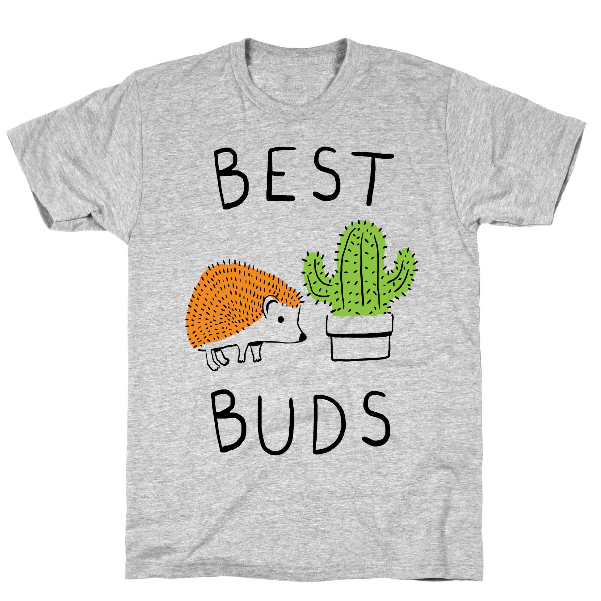 Best Buds Hedgehog Cactus T-Shirt