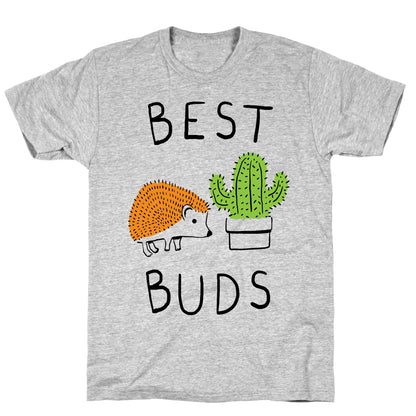 Best Buds Hedgehog Cactus T-Shirt