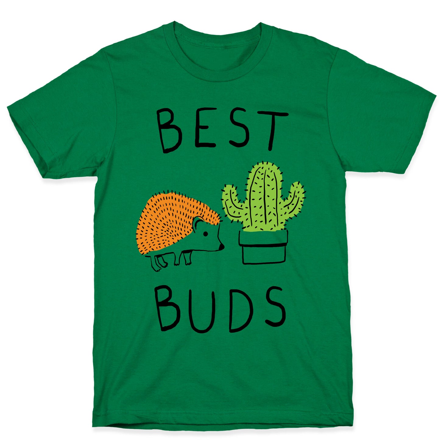 Best Buds Hedgehog Cactus T-Shirt