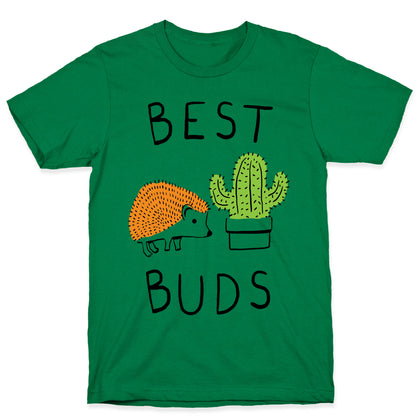 Best Buds Hedgehog Cactus T-Shirt