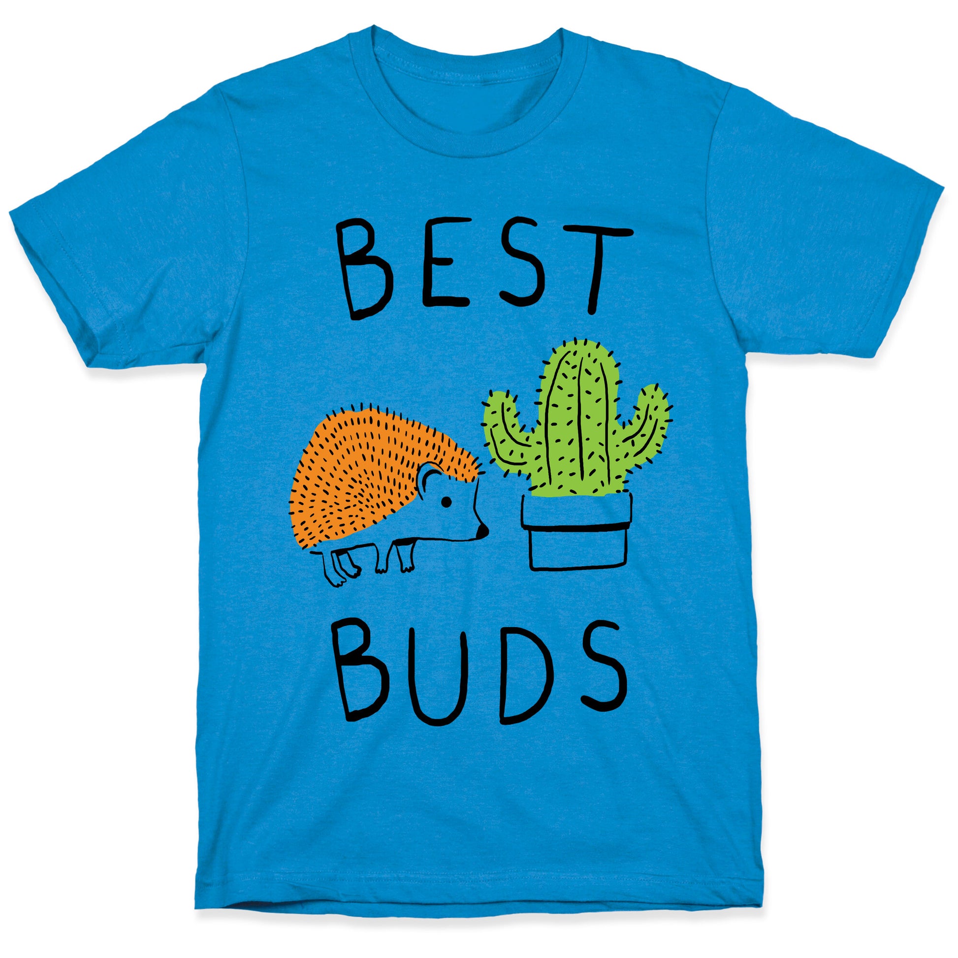 Best Buds Hedgehog Cactus T-Shirt
