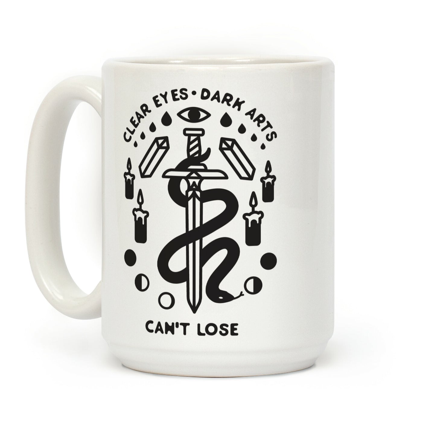 Clear Eyes Dark Arts Can't Lose Coffee Mug