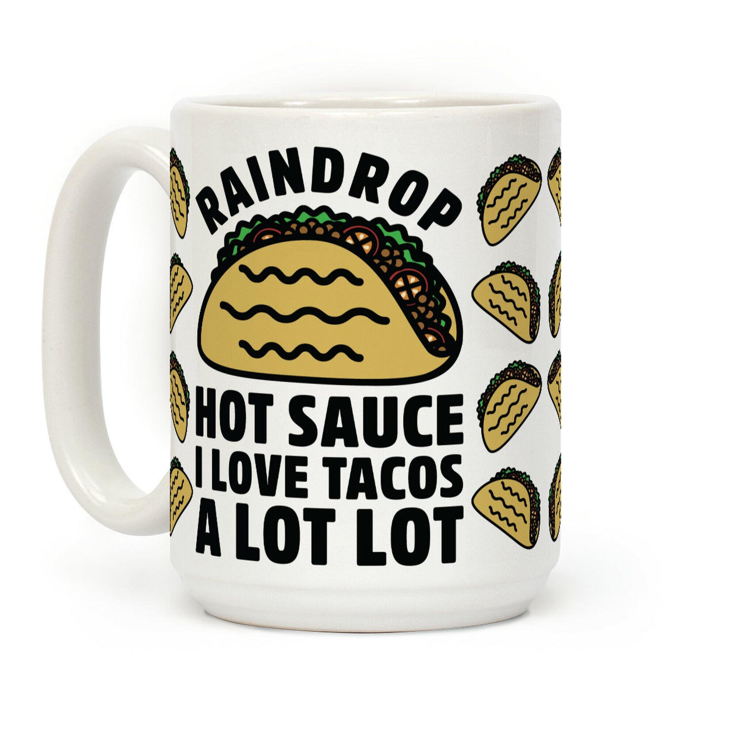 Raindrop Hot Sauce Coffee Mug