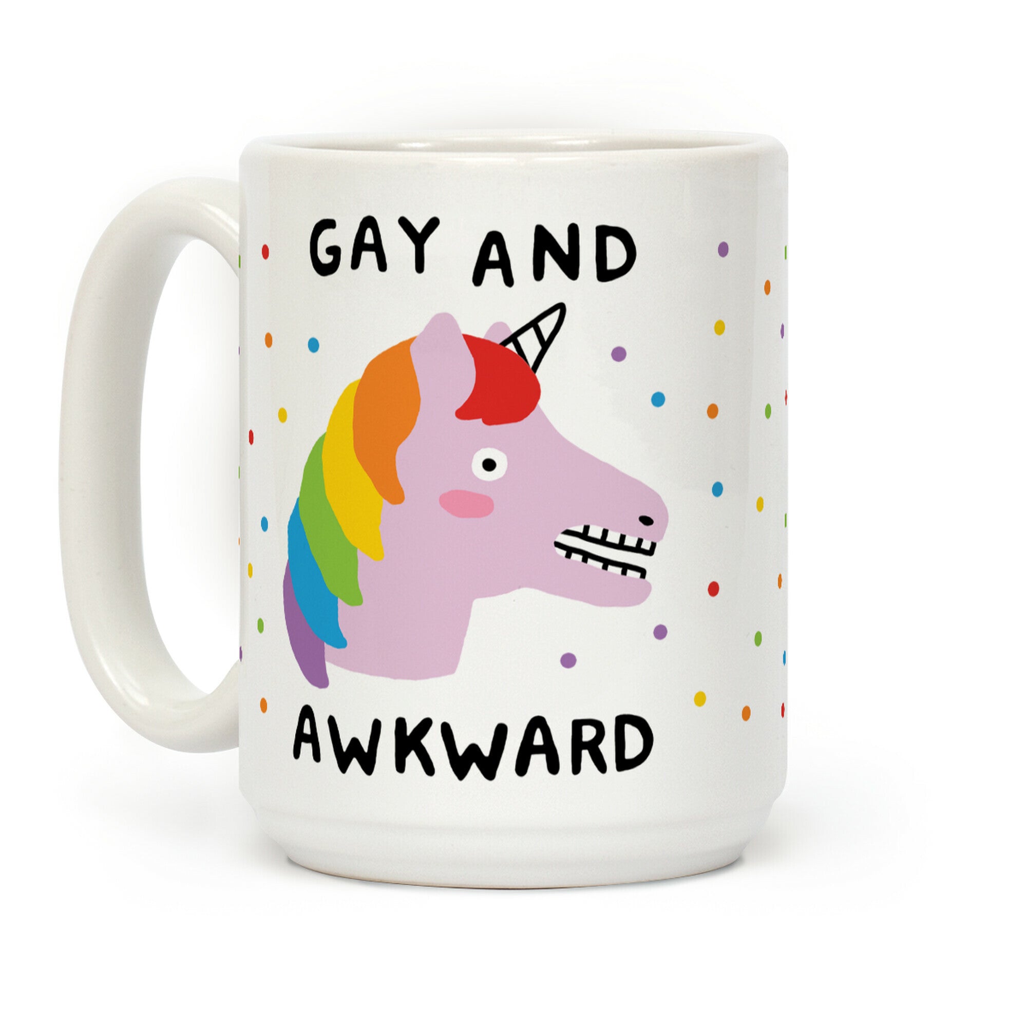 Gay And Awkward Coffee Mug