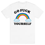 Go Fuck Yourself Rainbow T-Shirt