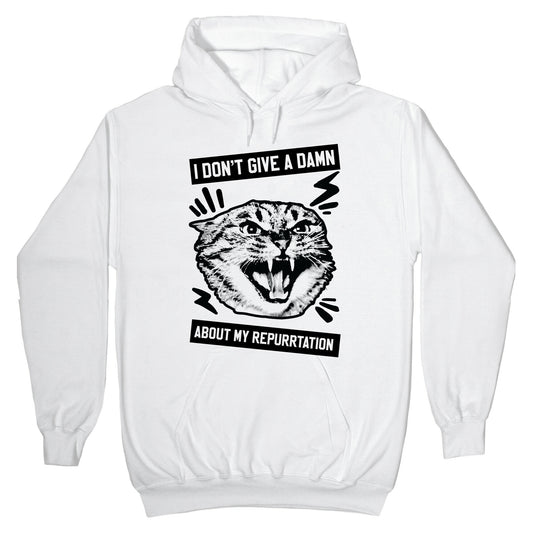 I Don't Give A Damn About My Repurrtation Hoodie