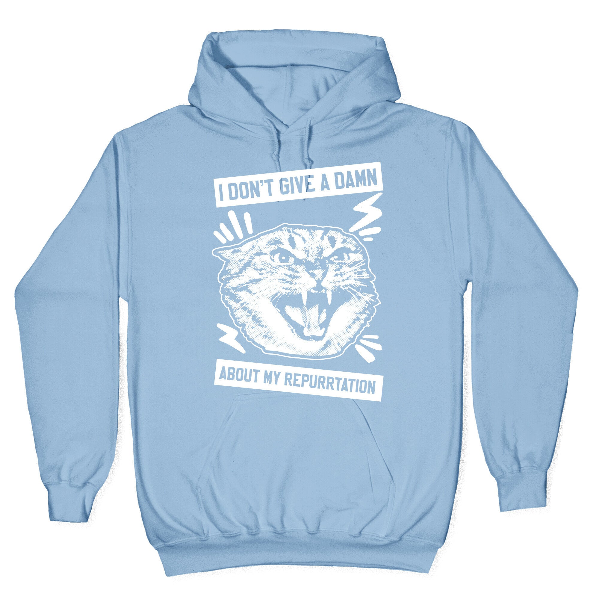 I Don't Give A Damn About My Repurrtation Hoodie