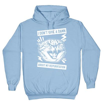 I Don't Give A Damn About My Repurrtation Hoodie