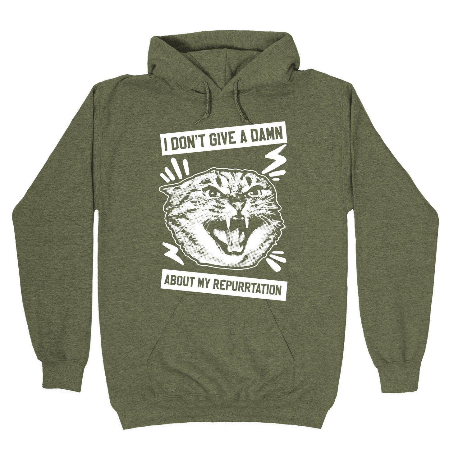 I Don't Give A Damn About My Repurrtation Hoodie