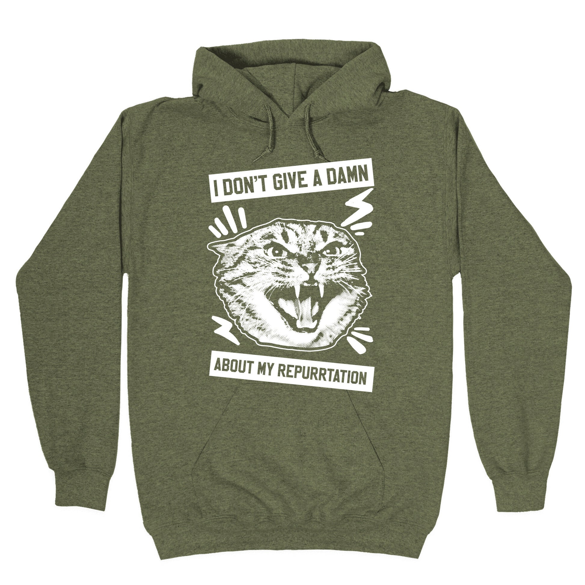 I Don't Give A Damn About My Repurrtation Hoodie