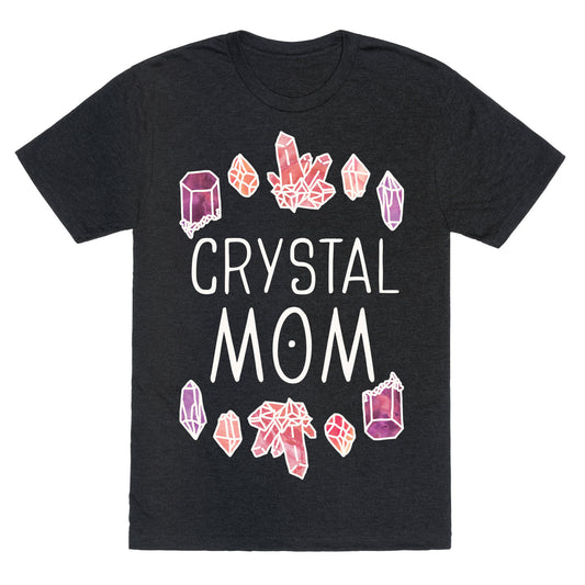 Crystal Mom Unisex Triblend Tee