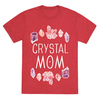 Crystal Mom Unisex Triblend Tee