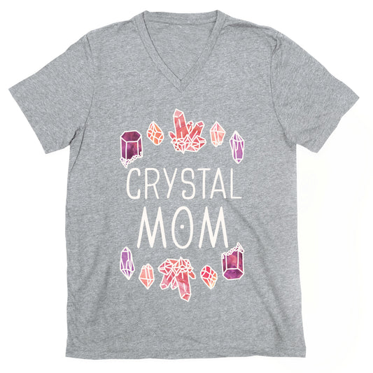Crystal Mom V-Neck