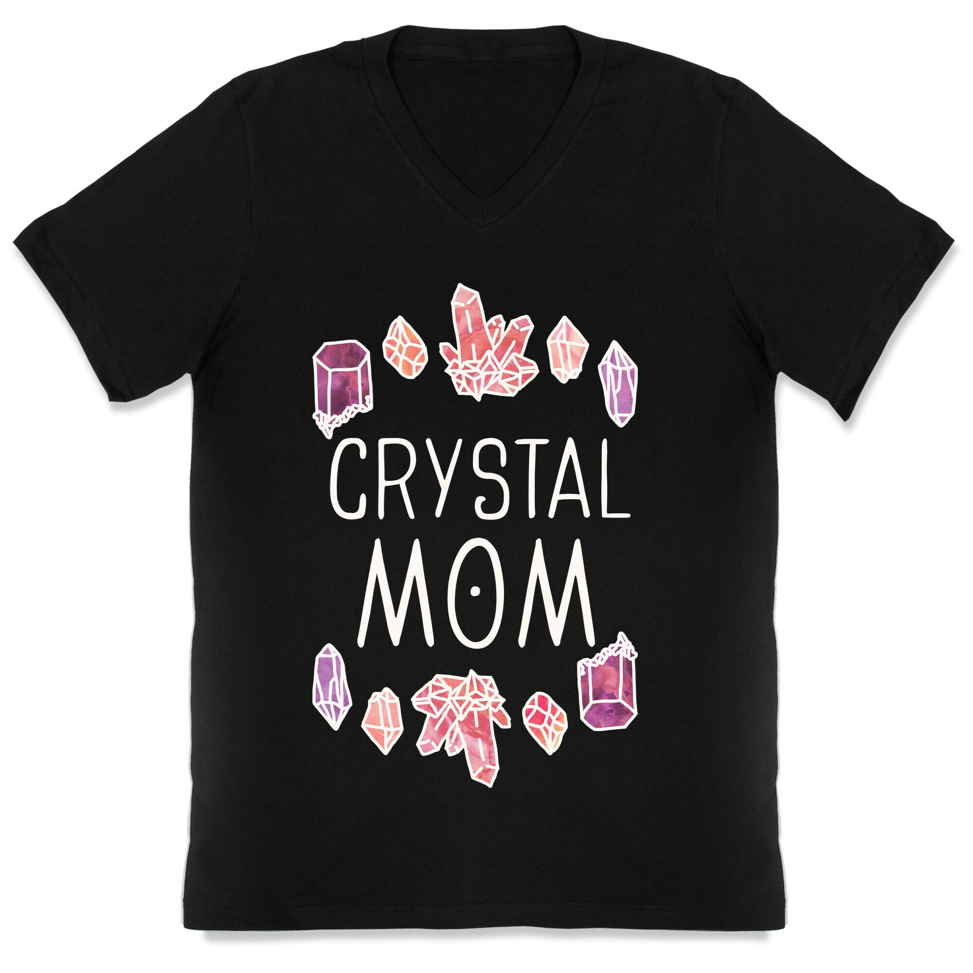 Crystal Mom V-Neck