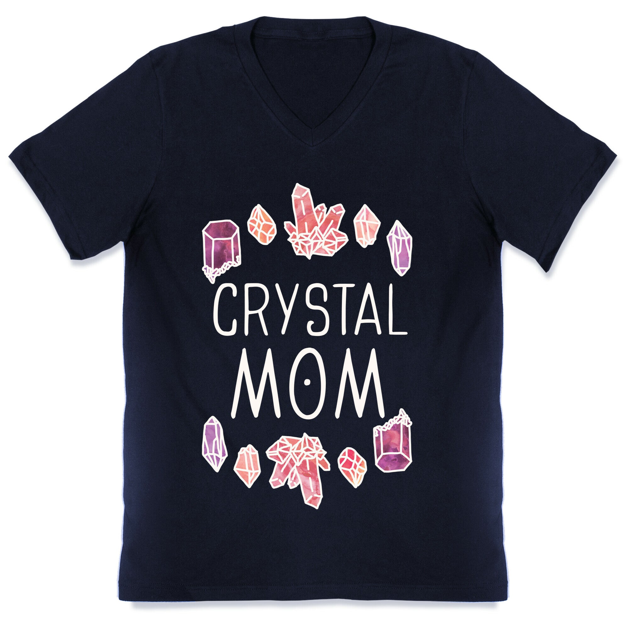 Crystal Mom V-Neck