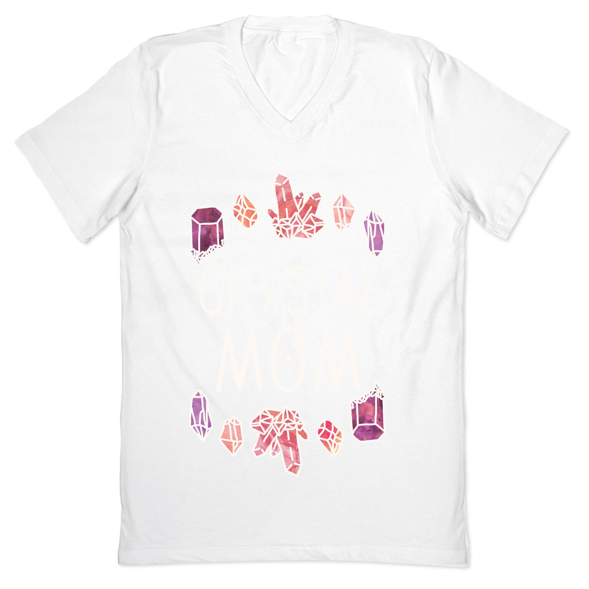 Crystal Mom V-Neck