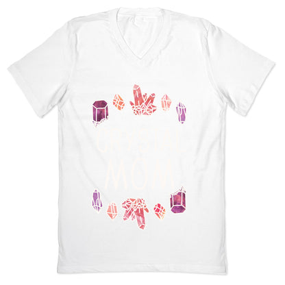 Crystal Mom V-Neck