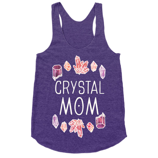 Crystal Mom Racerback Tank