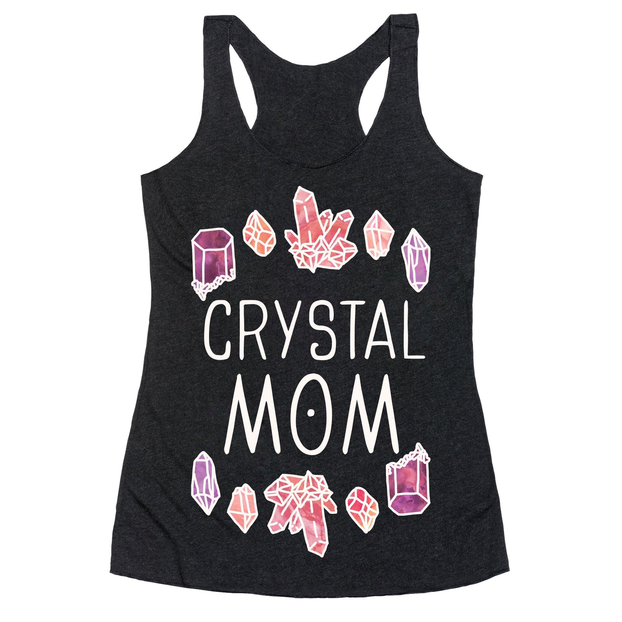 Crystal Mom Racerback Tank