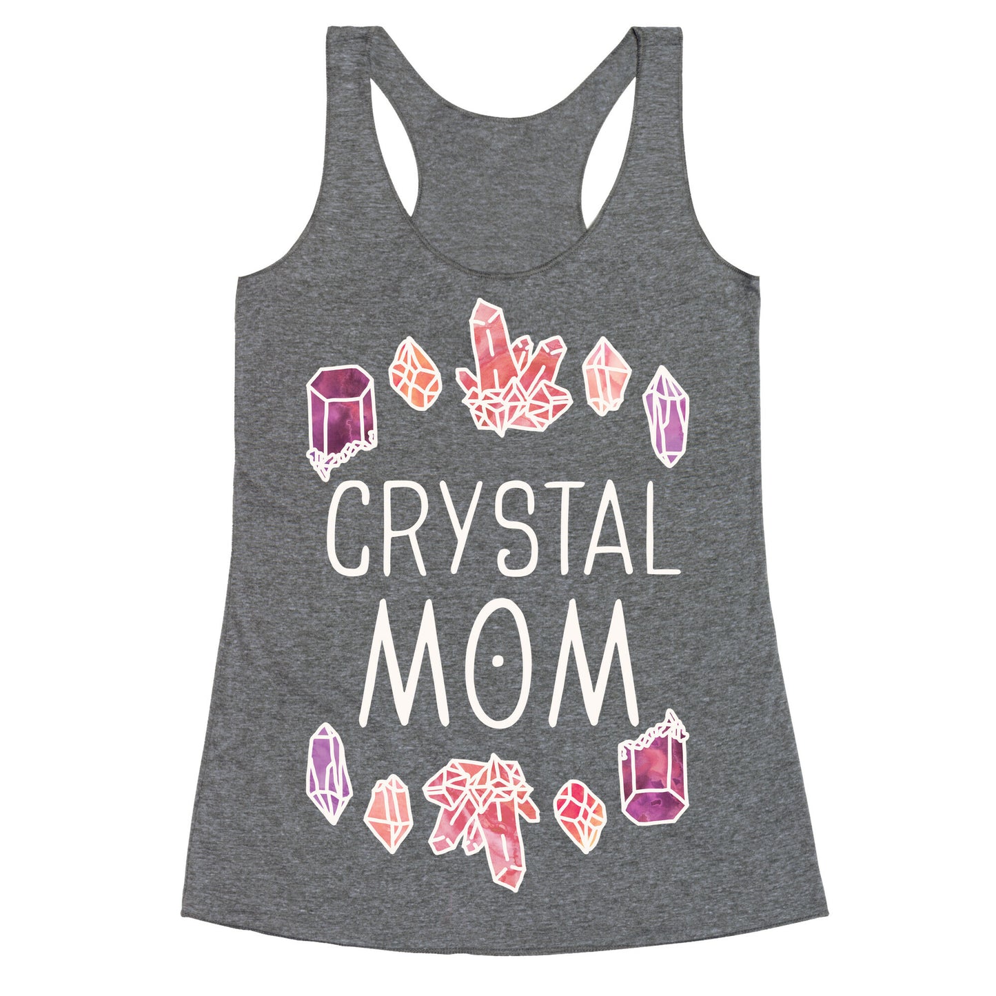 Crystal Mom Racerback Tank