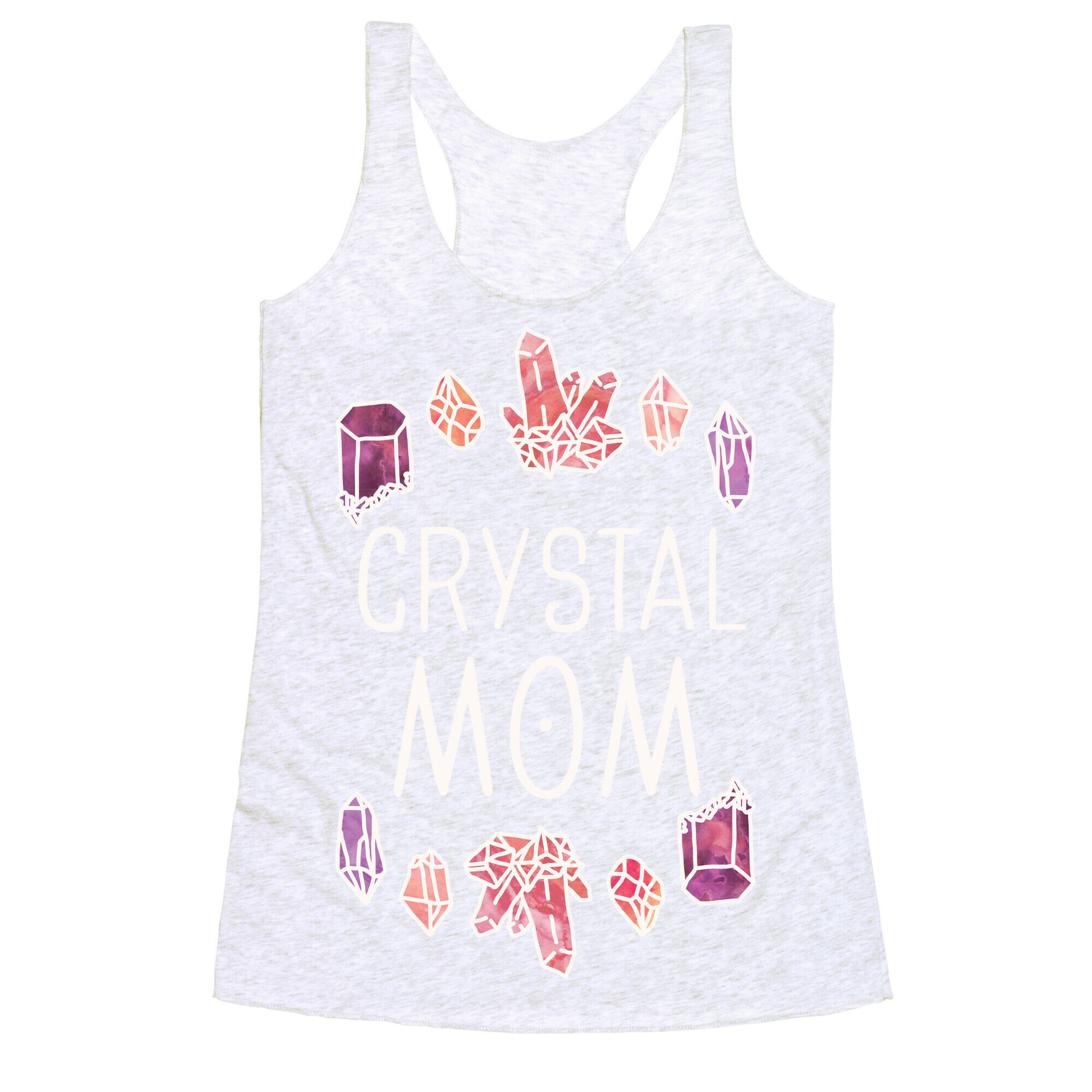 Crystal Mom Racerback Tank