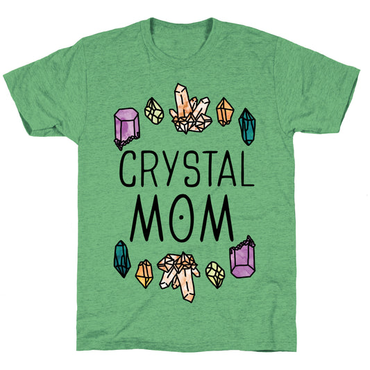 Crystal Mom Unisex Triblend Tee