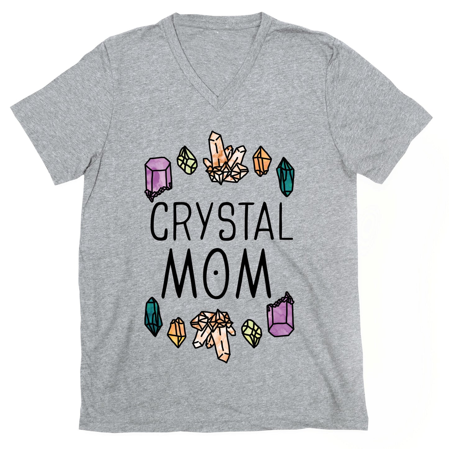 Crystal Mom V-Neck