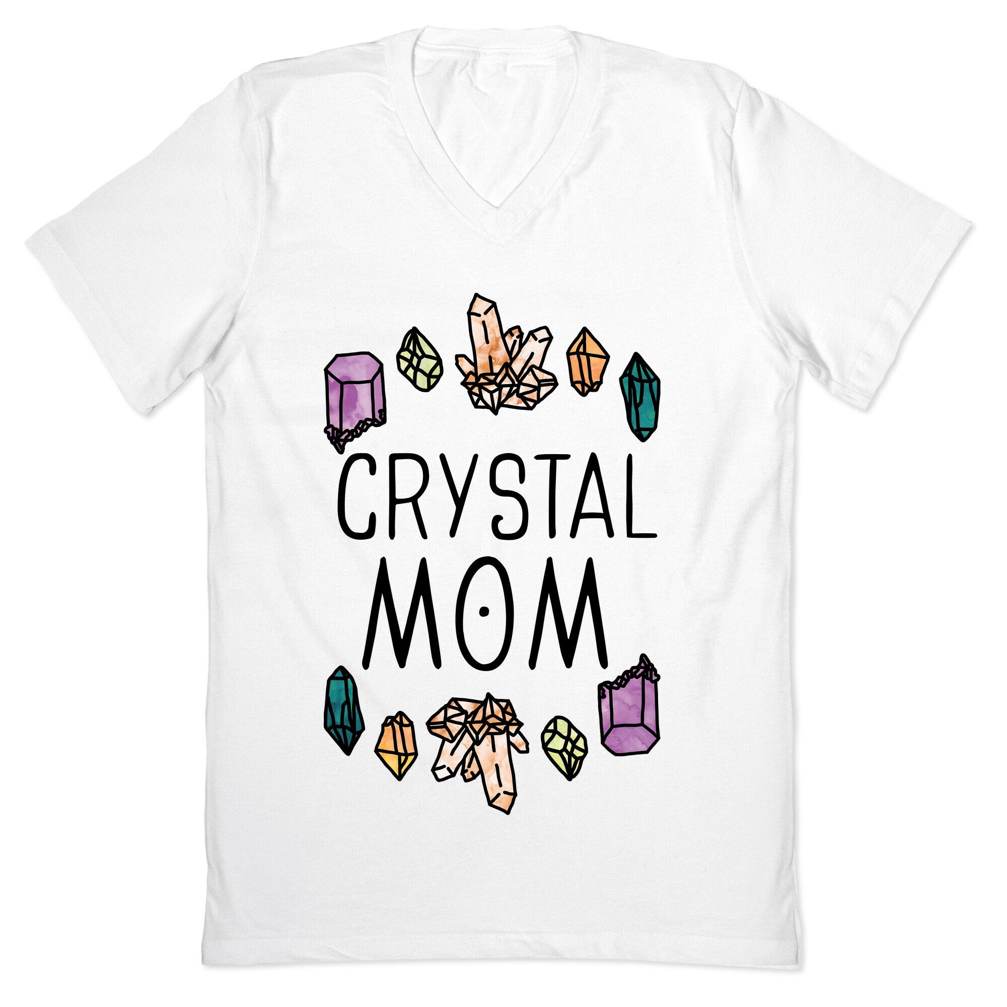 Crystal Mom V-Neck