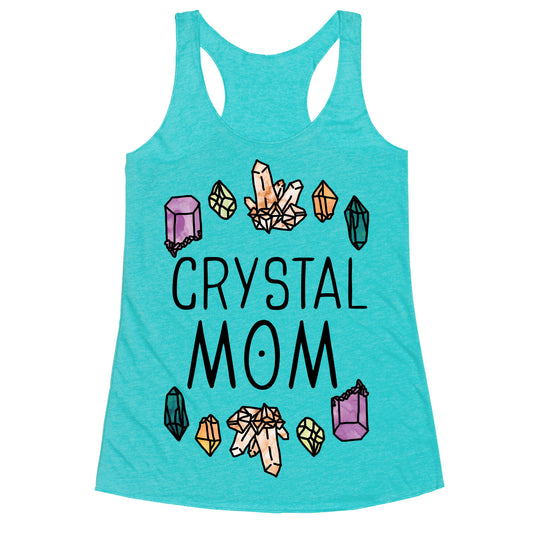 Crystal Mom Racerback Tank