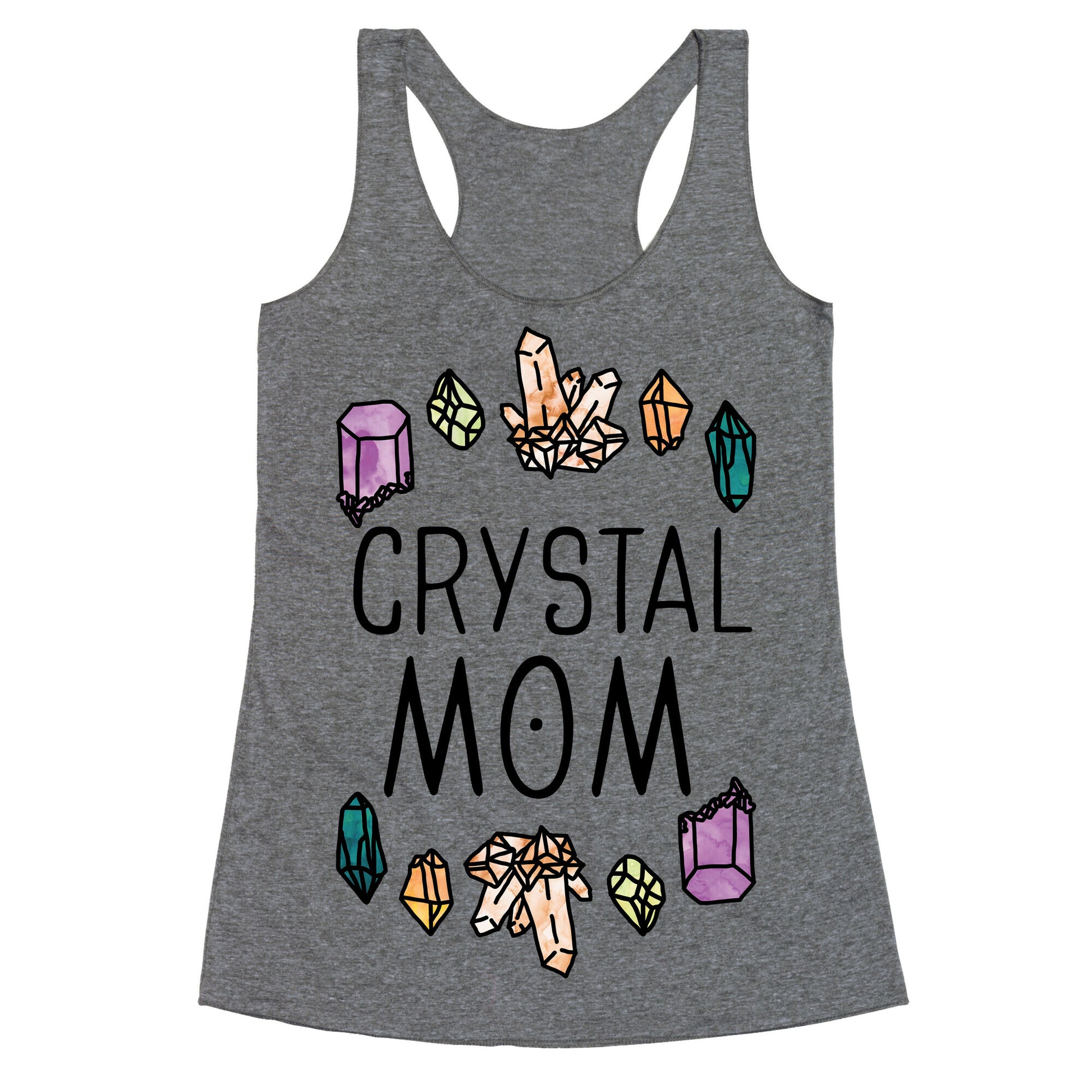 Crystal Mom Racerback Tank