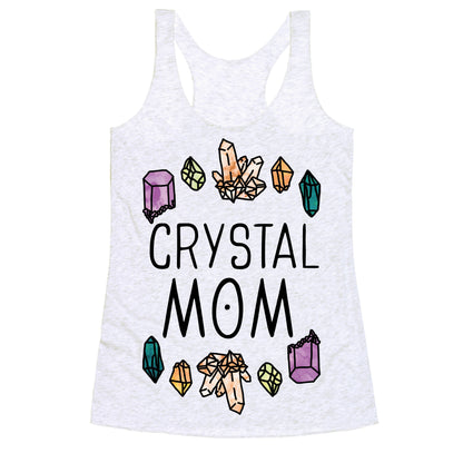 Crystal Mom Racerback Tank
