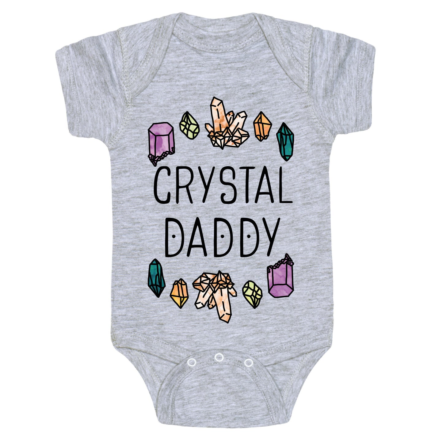 Crystal Daddy Baby One Piece