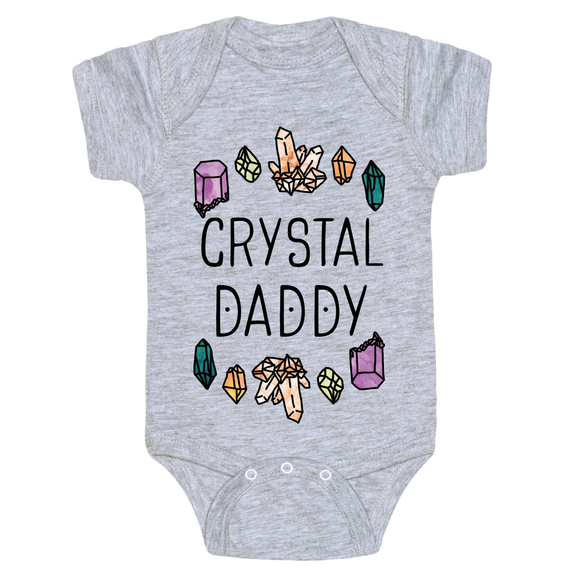 Crystal Daddy Baby One Piece