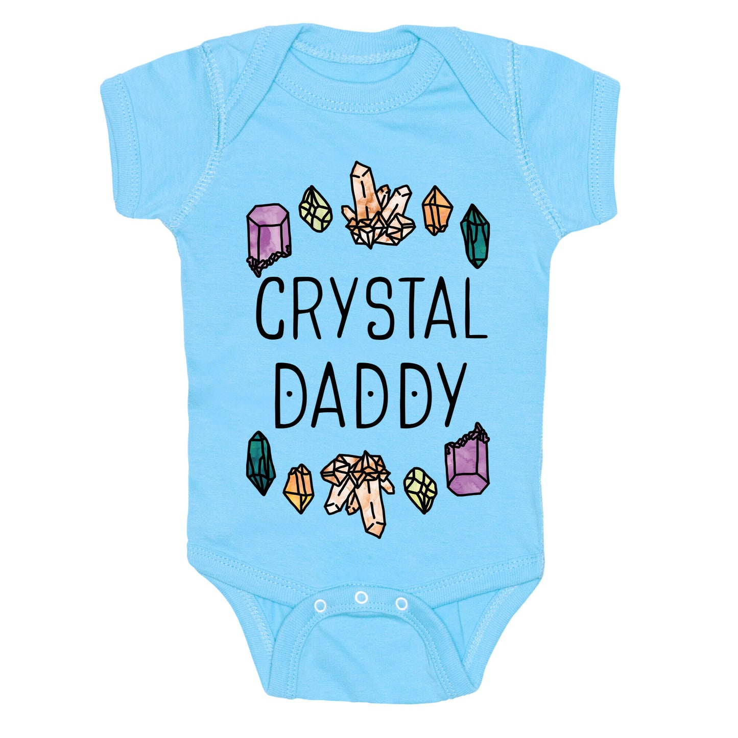 Crystal Daddy Baby One Piece