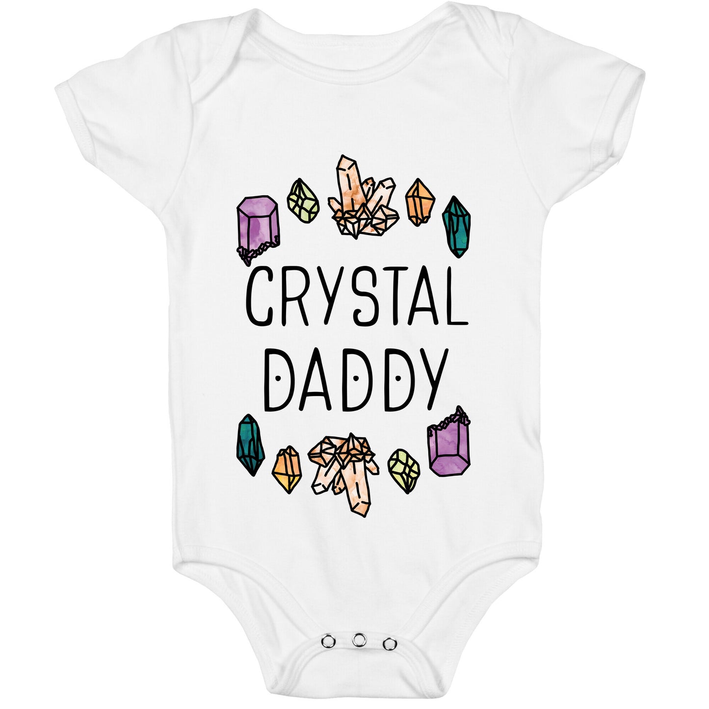 Crystal Daddy Baby One Piece