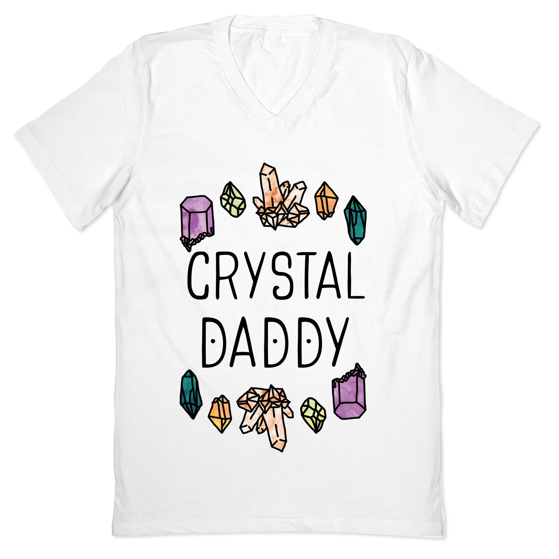 Crystal Daddy V-Neck
