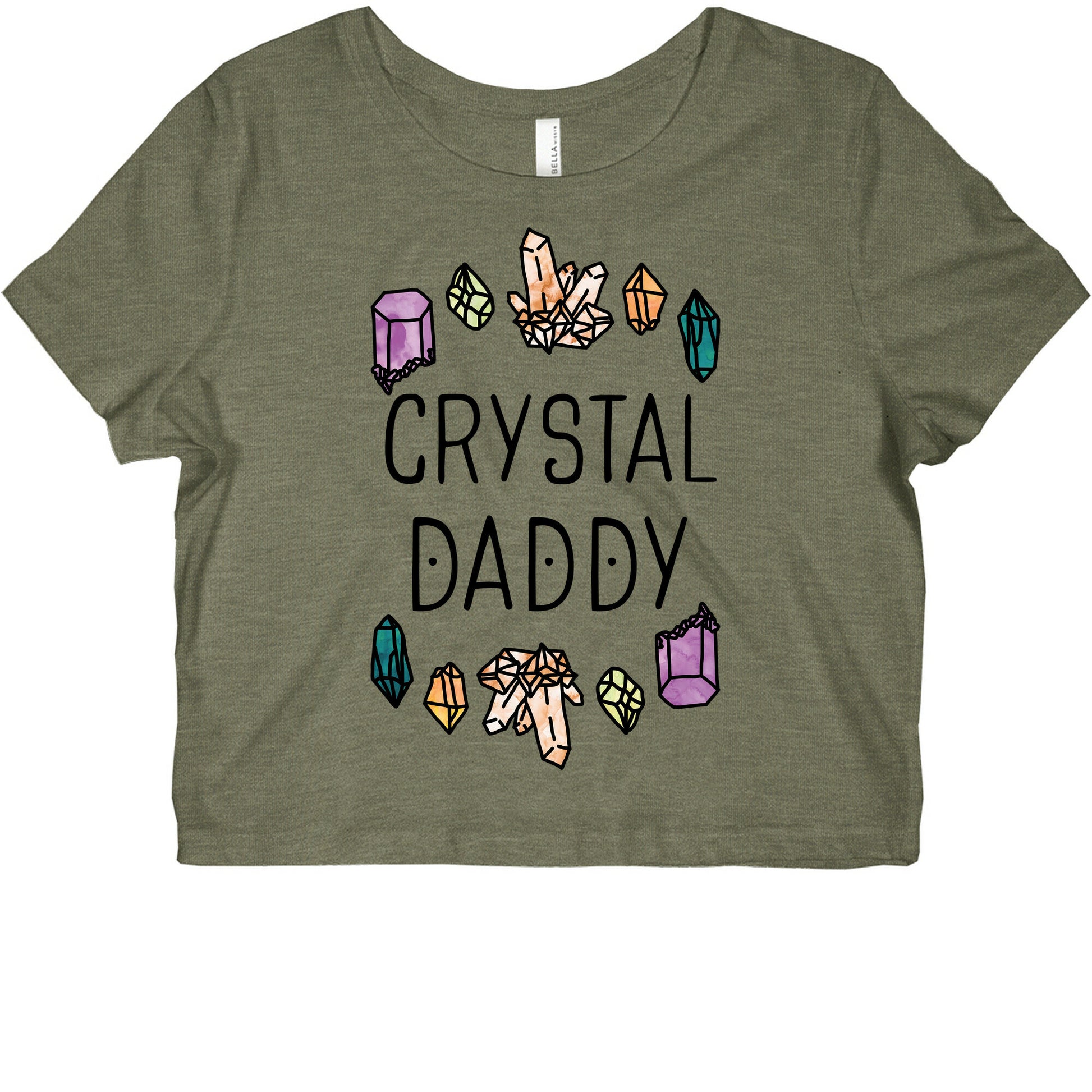 Crystal Daddy Graphic Baby Tee