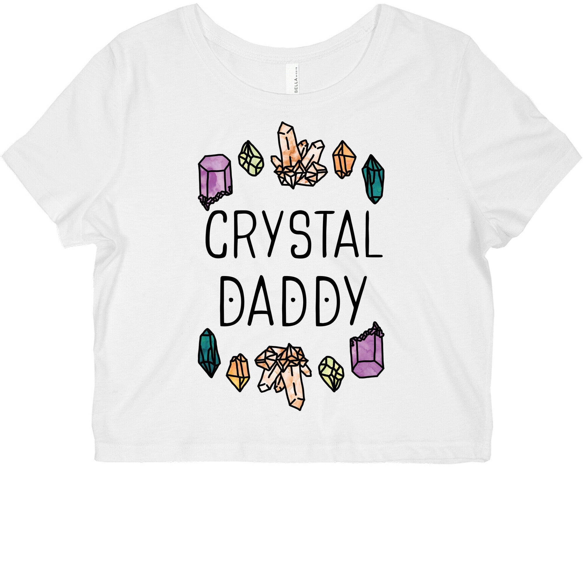 Crystal Daddy Graphic Baby Tee