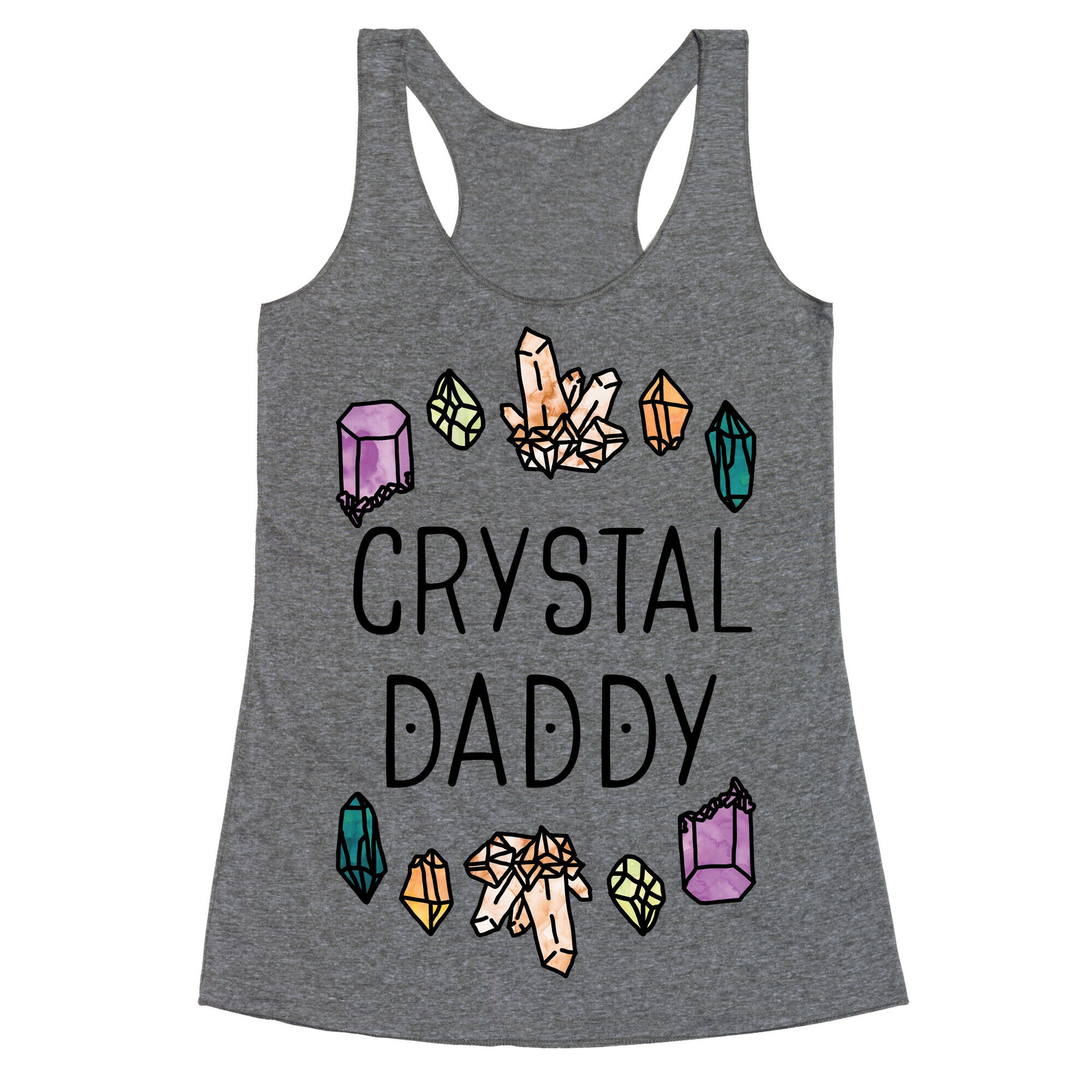 Crystal Daddy Racerback Tank