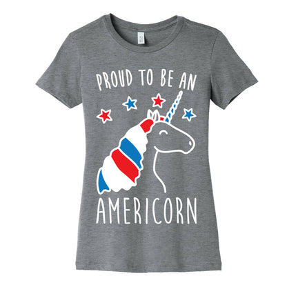 Proud To Be An Americorn Women's Cotton Tee