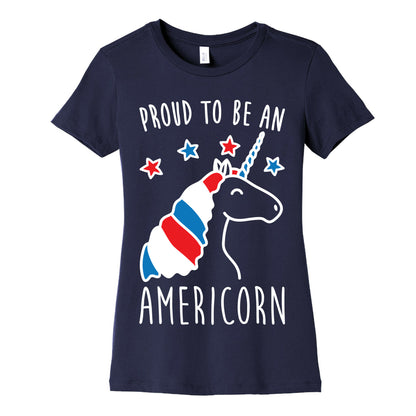 Proud To Be An Americorn Women's Cotton Tee